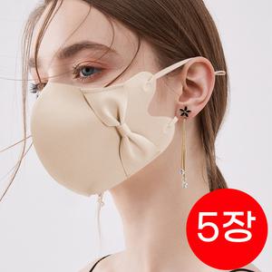 대박난날라리 3893 리본마스크 (5장) 연예인마스크 빨아쓰는마스크 공연 파티 큐빅 스팽글마스크