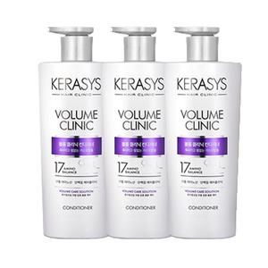 케라시스 헤어클리닉 볼륨 컨디셔너 600ml x3개