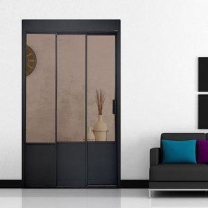 [기타]3연동 초슬림 1.8 중문 고시형+브론즈유리 현관 아파트 인테리어 친환경도장