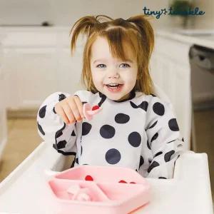 타이니트윙클 자기주도 이유식아기  방수가운 긴팔 턱받이 라지L 상품선택