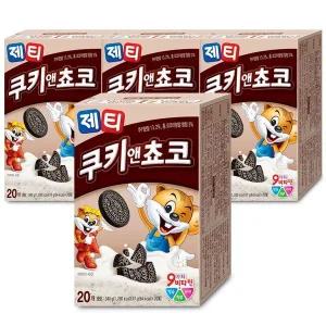 갤러리아 제티 쿠키앤쵸코 20Tx4개 총80T