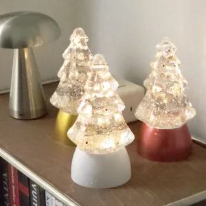 크리스마스 오르골 무드등 스노우볼 트리 워터볼