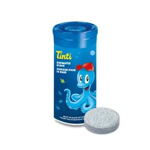 [유통기한 임박] 틴티 유아입욕제 베스워터 튜브 블루, 10입, 1개