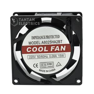 볼베어링 쿨링팬 A8025A2HBT AC 220V FAN 80X80 산업용 냉각팬