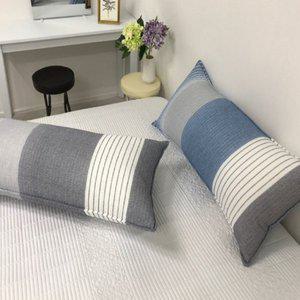 [기타]국산 사계절 침대 헤드쿠션 등쿠션 쇼파 허리 등받이 쿠션 대형 롱베개 바디필로우 솜포함