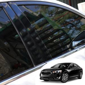 더뉴K7 B/C필러 포스트 포인트 스크래치 방지 기둥 몰딩 스티커 홀로그램 다크 카본 유광 무광 펄 시트지