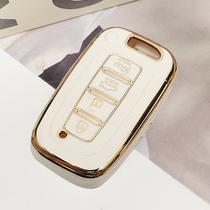 현대차 호환 아반떼MD HD 투싼 쏘나타 그랜저 제네시스 i30 베라크루즈 에쿠스 4버튼 스마트키 4버튼 TPU 키케이스