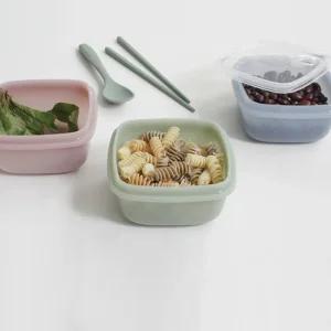 미니 실리콘 냉동밥 용기 도시락 반찬 소분 2개