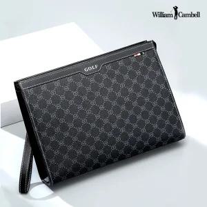 (William Cambell) 윌리엄캠벨 남자 클러치백 손가방 일수가방 핸드폰백 GO519