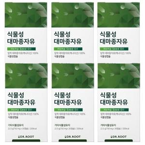 닥터루트 식물성 대마종자유 30캡슐 x 6박스