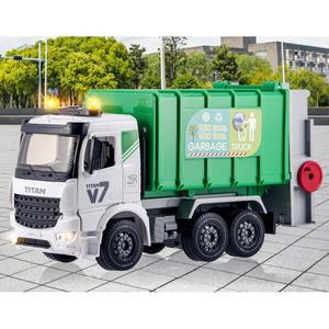 4살남아 트렁크 열리는 쓰레기차 장난감 분리수거차