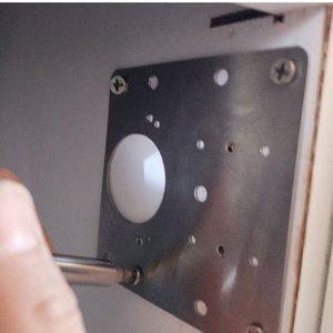 가구 경첩보강판 90x90 경첩보강판 싱크대경첩 장농경 (WFHNLUV)