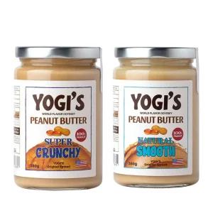 요기스 100% 무첨가 무가당 Non-GMO 땅콩버터 땅콩잼 360g 하이올레익 피넛버터