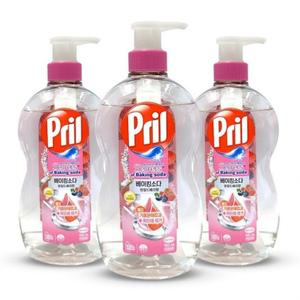 프릴 베이킹소다 주방세제 와일드베리향 700ml 3개 세트