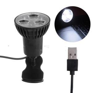 노트북 PC 노트북용 슈퍼 브라이트 USB 라이트 램프 3 LED 포트 클립 온 스팟 블랙 신제품
