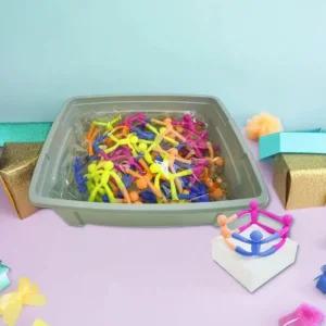 소프트 자석 블럭 피플 마그네틱 블록 사람모양 진저맨 마그넷 말랑 블럭놀이 (100p)