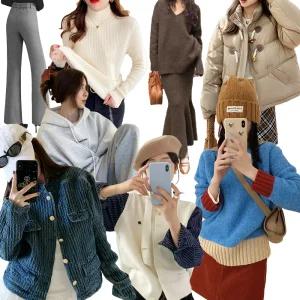 [50%] 5950부터~! 로코코 가을 겨울 신상&BEST 100종 모음전 가디건/자켓/니트/조끼/맨투맨/후드/집업/원피스/팬츠/스커트/셋업