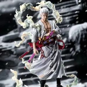 원피스 조로 피규어 니카형태 하얀늑대 애니 캐릭터 장식품 약28cm