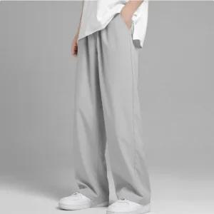 남성 여름 쿨 냉감소재 세미와이드 밴딩 팬츠 슬랙스