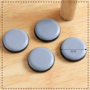 바닥긁힘 의자다리 패드 소음방지 4P 식탁의자커버 의자발커버 스르륵패드 의자다리커버