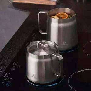 바겐슈타이거 올 스텐 인덕션 케틀팟 1.5L IH 다용도 주전자 냄비 소형