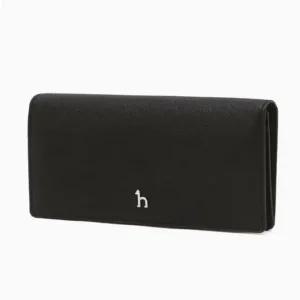 [갤러리아] [헤지스ACC] HIWA5F161BK 블랙 단색 소가죽 장지갑