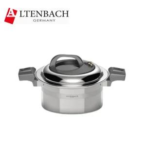 알텐바흐 저압냄비 4L 통5중 시그니처 엑스쿠첸 멀티쿡 압력밥솥 스텐 316Ti 24cm
