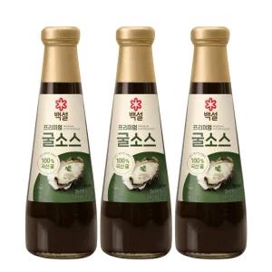 CJ 백설 프리미엄 굴소스 350gx3개