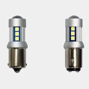 살림모아 LED 깜빡이등 브레이크등 미등 전구 3030 화이트