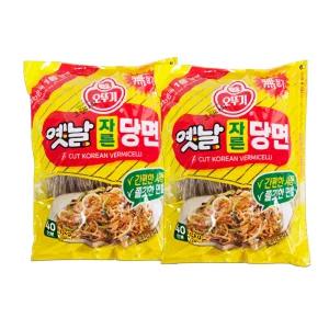 오뚜기 당면 오뚜기 옛날 자른 당면 1kg x2개