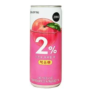 이프로 복숭아 제로 240ml x 30캔 / 2%부족할때 이온음료 캔음료