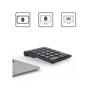 휴대용 블루투스 숫자 키패드 무선 키보드 엑셀 22키/넘버/패드/미니/노트북/연결/PC/사무실/가정/계산