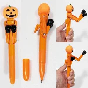 할로윈데이 장난감 권투 호박볼펜 선물 복싱 필기류