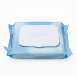 [웰빙창고] 베베숲 클린 비데티슈 캡형 화장실용 물티슈 80매 8개