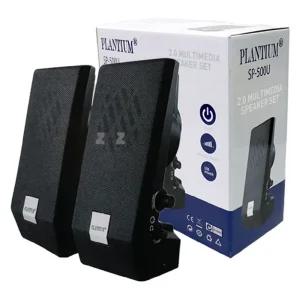 컴퓨터 스피커 스테레오 사운드 단자 PC 블랙PC방 일반 공간절약형 슬림 가정용 다용도 노트북 검정 디자인