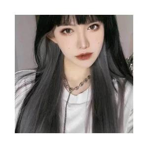 헤어 가발 컬러 장식 피스 브릿지 루미나D 탈부착 용품