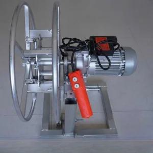 자동 윈치 와이어 양방향 로프 소형 크레인 견인기