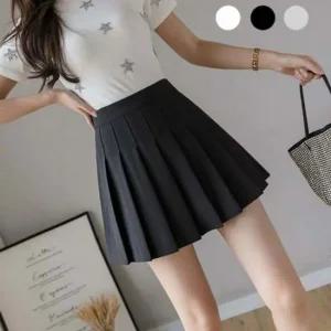 속바지 여성치마 스커트 A라인 테니스 주름 플리츠 치