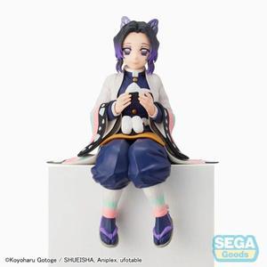오리지널 SEGA 15cm 악마 슬레이어 애니메이션 피규어 Kochou Shinobu 앉아 위치 Collectible Model 입상