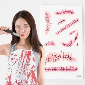 할로윈타투스티커(X 059) 파티 의상 소품 분장 장식