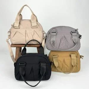 스웨이드 클러치백 악어 비즈 캐주얼 토트 크로스백