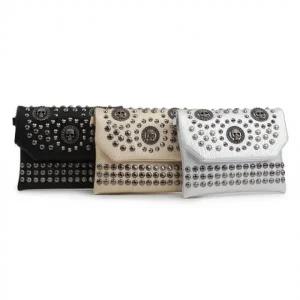 클러치 스웨이드 악어 드레스 여성가방