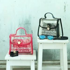 클러치백 가죽 악어 비즈 여성백