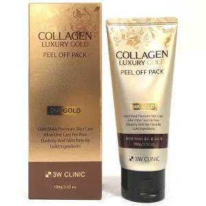 3W클리닉 3W CLINIC 콜라겐 럭셔리 골드 필오프 팩 100g
