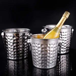 [셀러에이드]스테인레스 와인칠링 칠러 쿨러 양주 얼음 통 바스켓