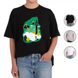 반팔티 한국전통 단체복 나만의 커플티 반팔면티