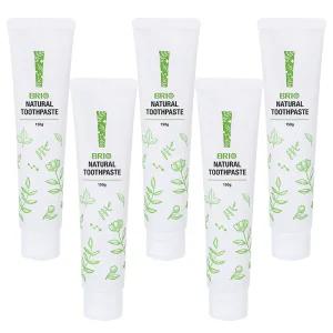 브리오 치약 150g x 5개 / 임산부 유아 아기 어린이 키즈 초등학생 / 무불소 안전한 좋은 치약