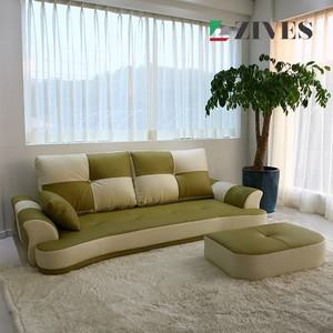 베로나 3인용 인조가죽 좌식소파+스툴