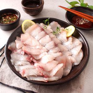 25년산 자연산 고흥 나로도 대삼치 삼치회 600g 3인분