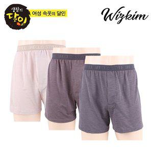 [기타]스와로 남성 인견 사각팬티 사각 트렁크팬티 여름 속옷 팬티 3매입 SMKTV-772